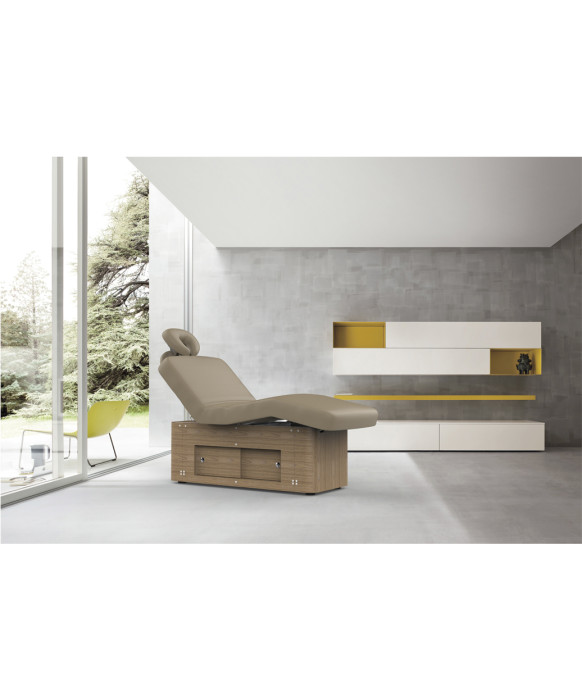 Silver Fox 2285B Electric Spa Table w/ Cabinet 