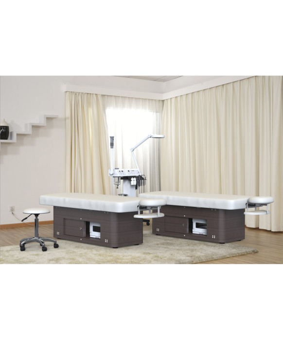 Silver Fox 2285B Electric Spa Table w/ Cabinet 