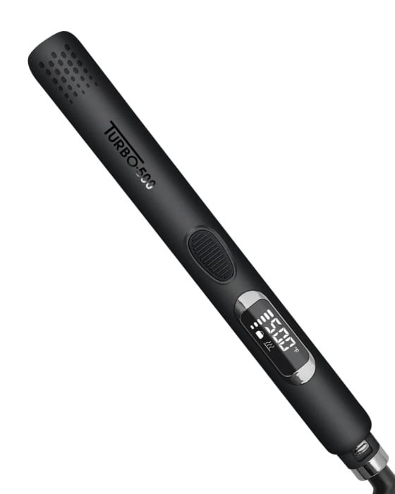 Turbo 500 Nano Black Titanium Flat Iron (1 inch)