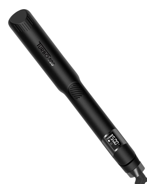 Turbo 500 Nano Black Titanium Flat Iron (1.25 inch)