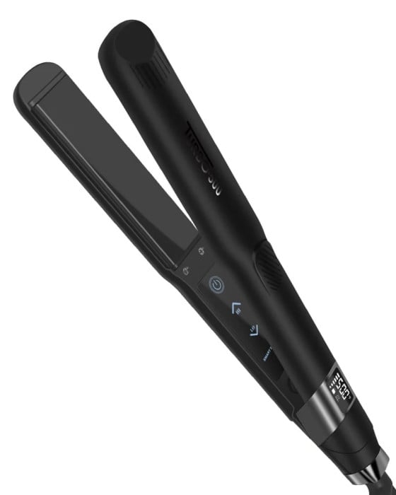 Turbo 500 Nano Black Titanium Flat Iron (1.25 inch)