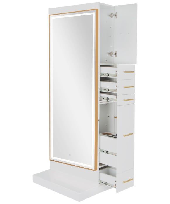 Modena Ultra Single Sided LED Styling Station