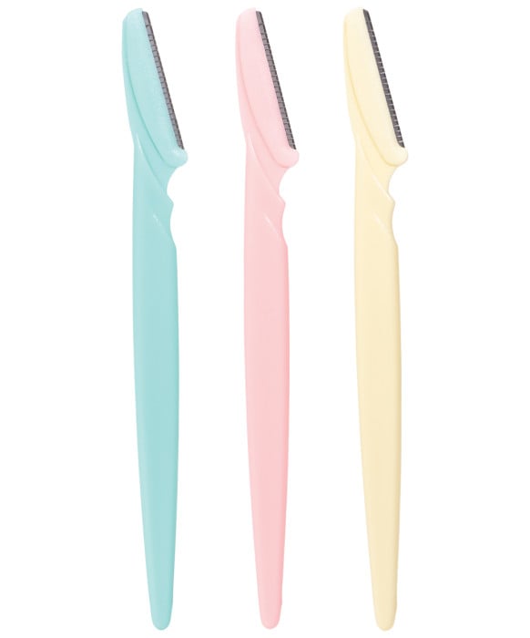 Burmax FSC618 Fantasea Disposable Eyebrow Shaping Razors - Set of 12