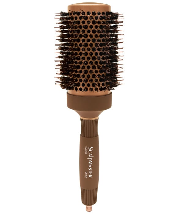 Burmax SC9298 Scalpmaster Porcupine Nano Ceramic Brush in Rose Gold - 3-1/4