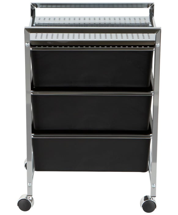 Pibbs D23 Pedicure Metal Roller Cart