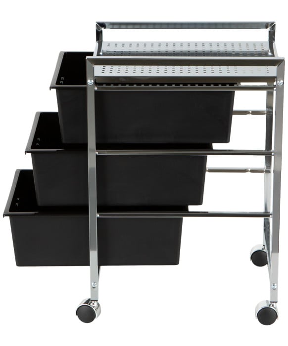 Pibbs D23 Pedicure Metal Roller Cart