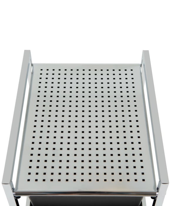 Pibbs D23 Pedicure Metal Roller Cart