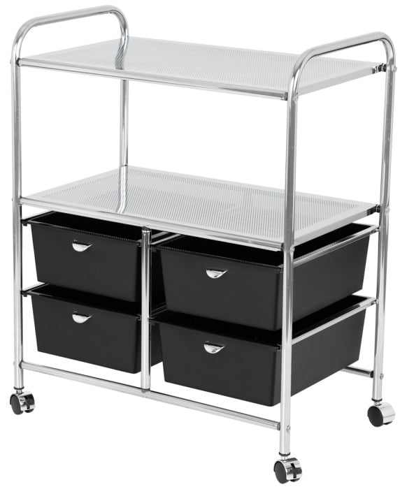 Pibbs D4B Work Cart - Black