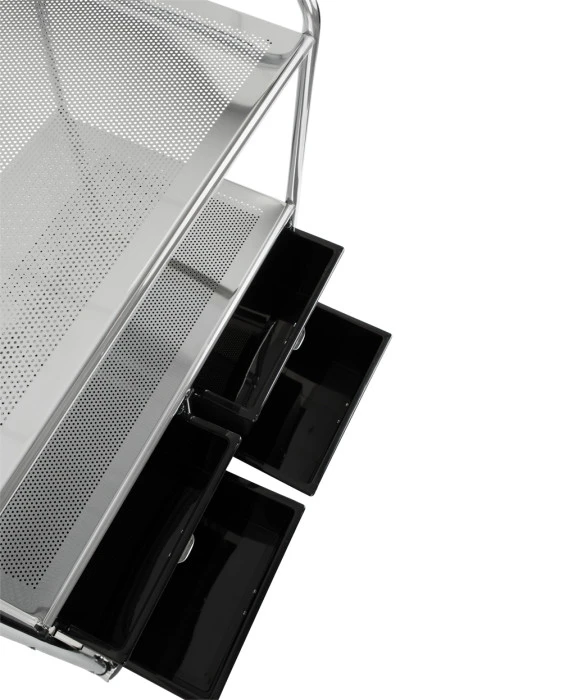 Pibbs D4B Work Cart - Black