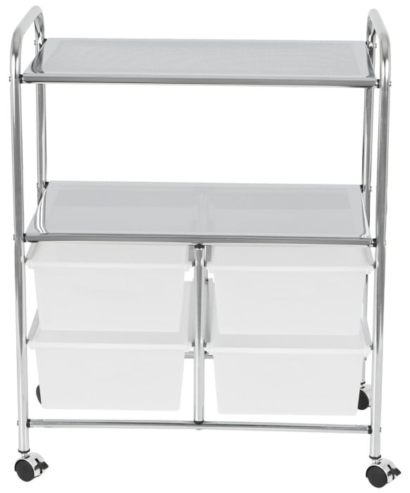 Pibbs D4W Work Cart - White