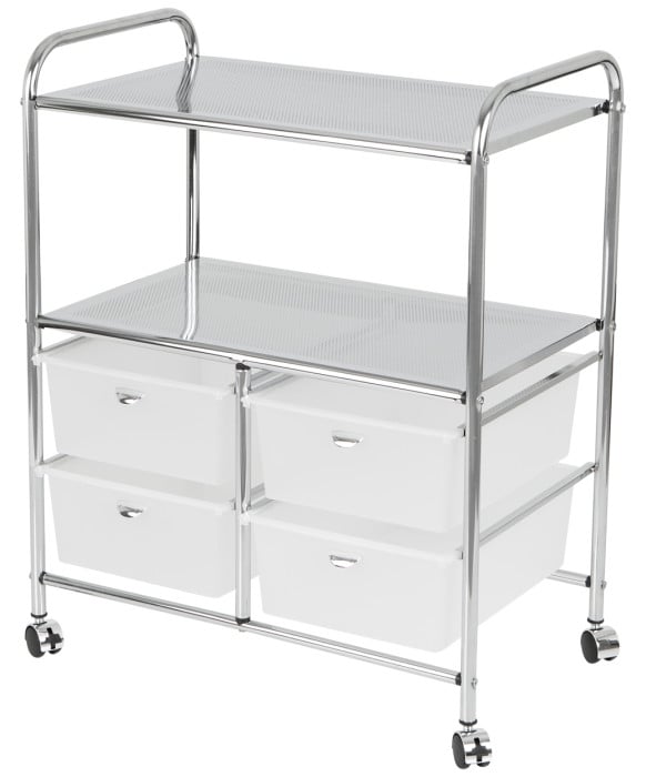 Pibbs D4W Work Cart - White