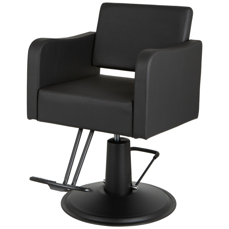 Lexus Salon Styling Chair with Wide Seat, Curved Arms & Lumbar