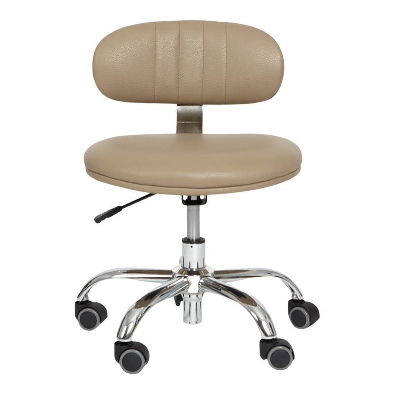 J&A M Technician Stool For Manicure and Pedicure Techs with