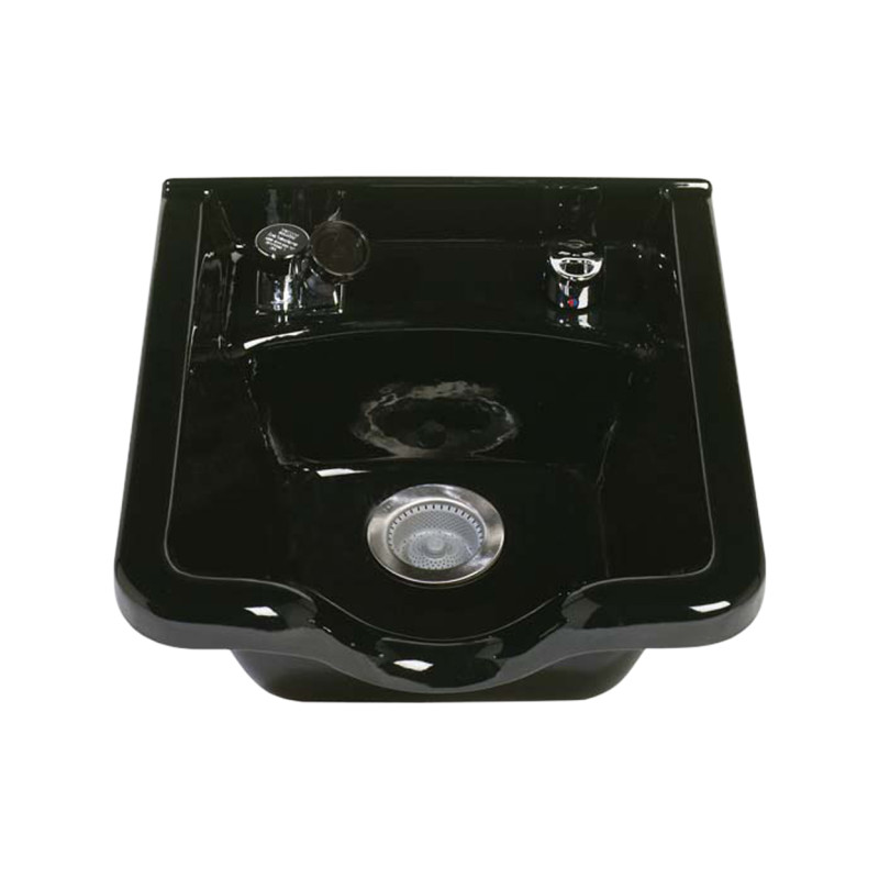 DeliciousTaylormade ブラックマンバ漆黒　スネークヘッドタイプ Belvedere 3800 Alpha Porcelain Salon Shampoo Bowl Sink Cast Iron