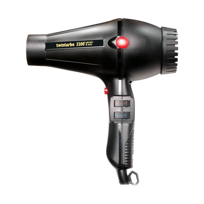 Gently used twin turbo 3200 ceramic and ionic blow dryer Turbo Power Twinturbo 3200 MAX Hair Dryer - Barber supplies main image 3