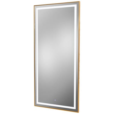 Pibbs 9220 Lumina Gold LED Salon Mirror image