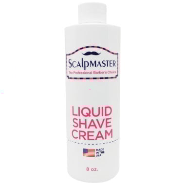 Burmax Scalpmaster Barber Liquid Shave Cream - 8 oz. image