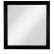 Black Framed Mirror - 34" x 36"  