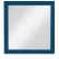 Blue Framed Mirror - 34" x 36" 