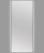 72" Backlit LED Mirror - Black 