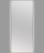 72" Backlit LED Mirror - Gold 
