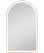 48" Arched LED Mirror - Gold  