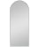 72" Arched Mirror - Silver 