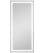 66" Silver Framed LED Mirror 