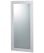 67" Diamond Mirror - White 