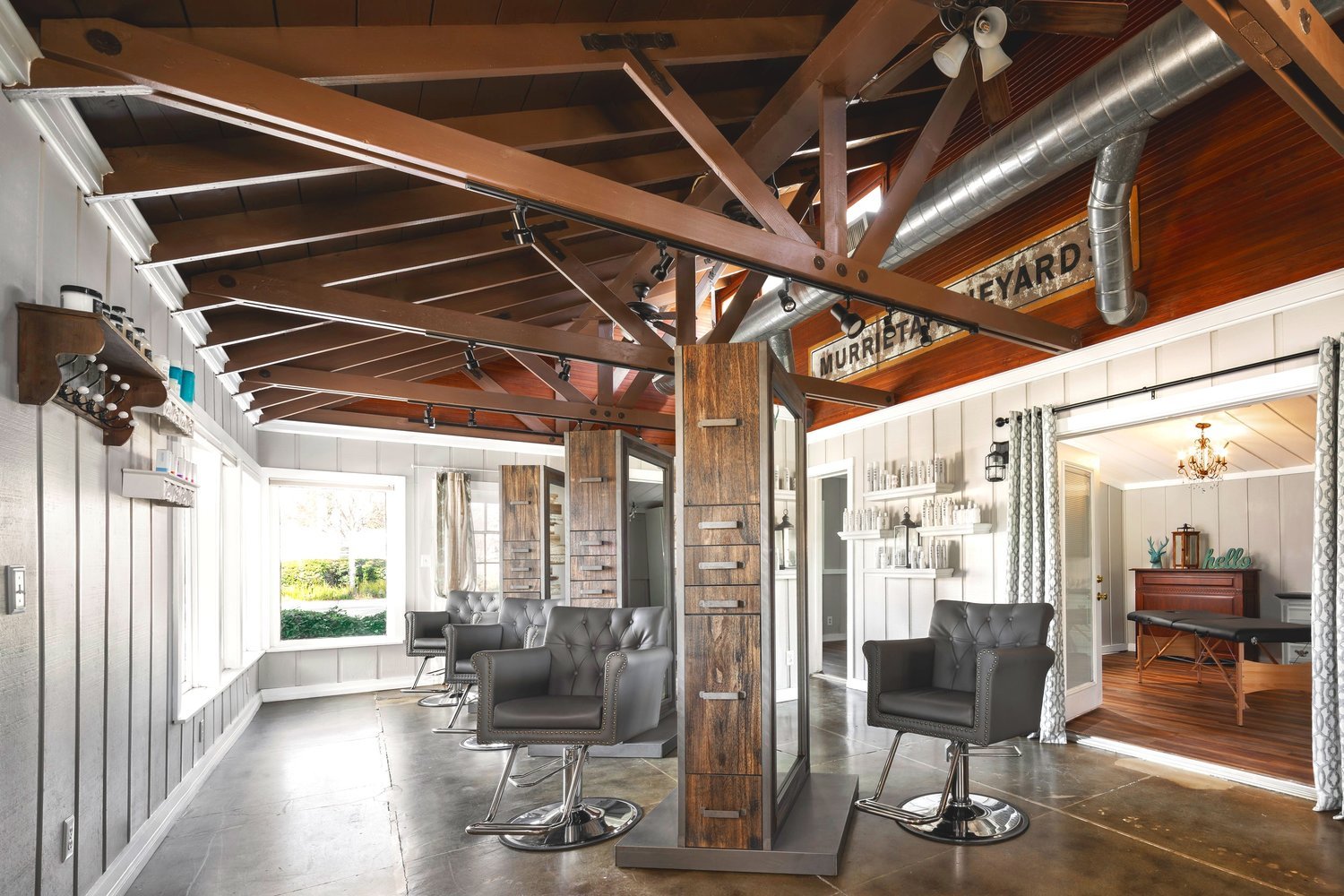 Stations at the Beauty Artisan salon