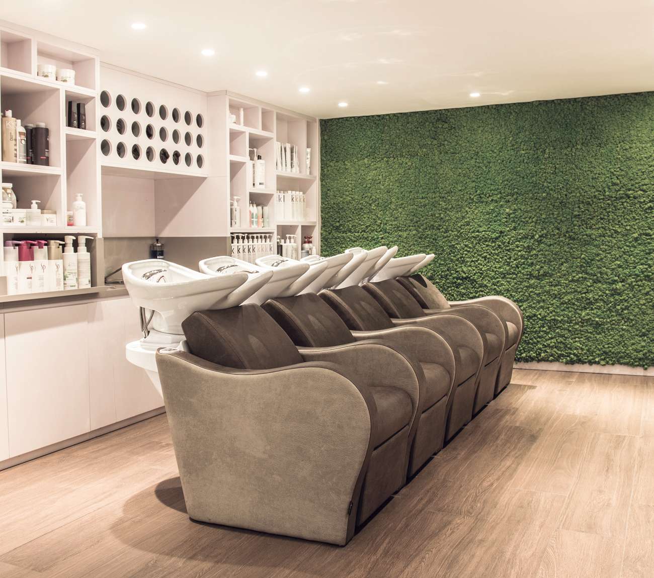 Salon styling stations